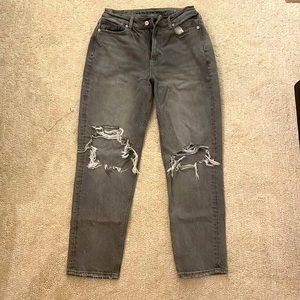 Grey American eagle jeans